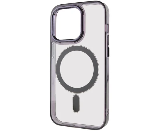 Чехол TPU Iris with MagSafe для Apple iPhone 15 Pro (6.1") Черный