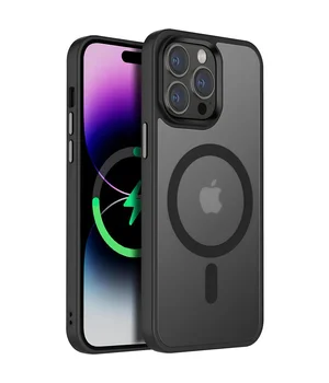 Чехол Ummi Colorful with MagSafe для Apple iPhone 15 Pro (6.1") Черный / Black