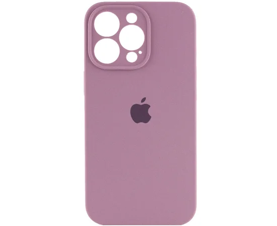 Чохол Silicone Case Full Camera Protective (AA) для Apple iPhone 15 Pro (6.1") Ліловий / Lilac Pride