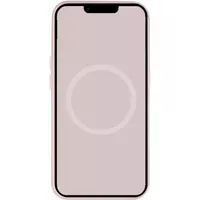 Чехол Silicone case (AAA) full with Magsafe and Animation для Apple iPhone 15 Pro (6.1") Розовый / Light pink