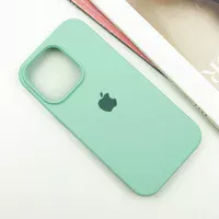 Чохол Silicone Case Full Protective (AA) для Apple iPhone 15 Pro (6.1") Бірюзовий / Turquoise