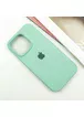 Чохол Silicone Case Full Protective (AA) для Apple iPhone 15 Pro (6.1") Бірюзовий / Turquoise