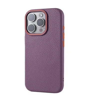 Чохол Syndee with MagSafe для Apple iPhone 15 Pro (6.1") Sunset Purple