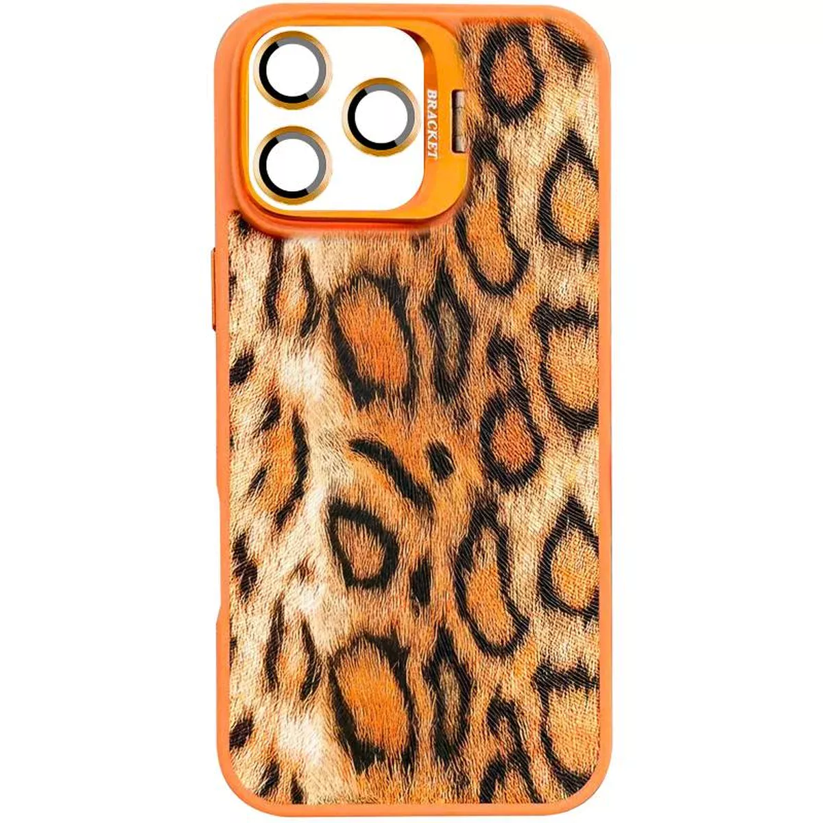 Чохол TPU+PC Wild Leopard with MagSafe and Lens для Apple iPhone 15 Pro (6.1") Orange