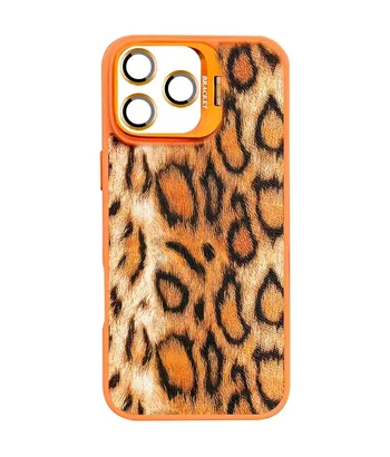 Чохол TPU+PC Wild Leopard with MagSafe and Lens для Apple iPhone 15 Pro (6.1") Orange