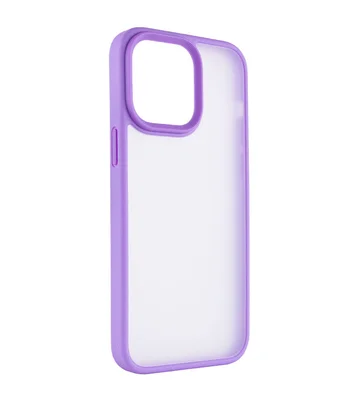 TPU+PC чохол Metal Buttons для Apple iPhone 15 Pro (6.1") Бузковий