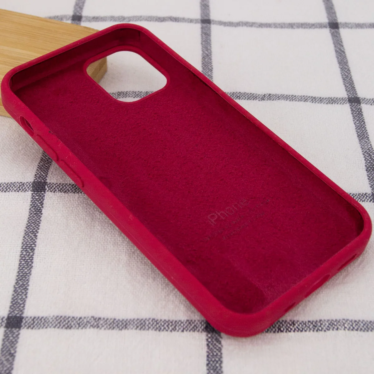 Чохол Silicone Case Full Protective (AA) Apple iPhone 15 Pro (6.1") Червоний / Rose Red