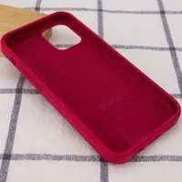 Чохол Silicone Case Full Protective (AA) Apple iPhone 15 Pro (6.1") Червоний / Rose Red