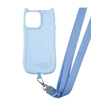 Чохол TPU GETMAN Cat with straps для Apple iPhone 15 Pro (6.1") Blue