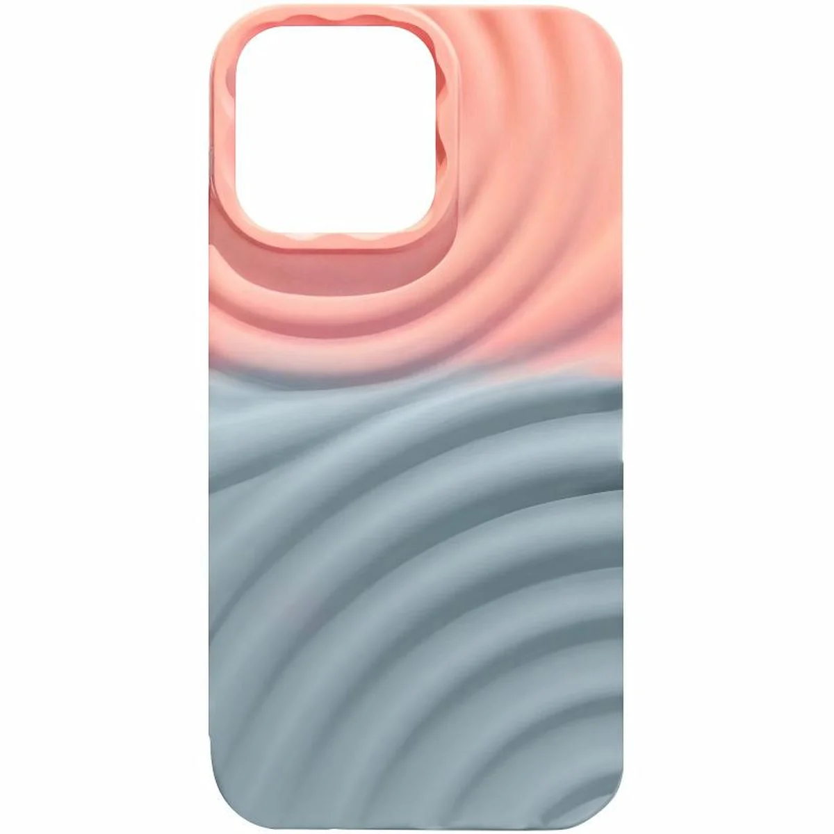 Чохол TPU ColorWave для Apple iPhone 15 Pro (6.1") Peach / Sky