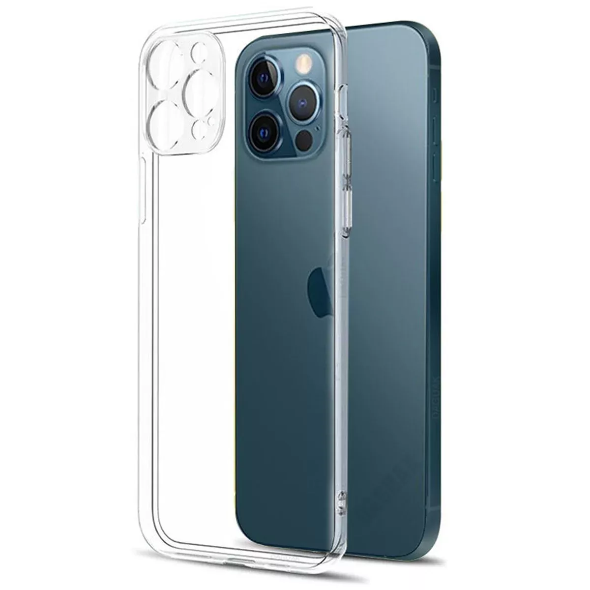TPU чохол Epic Transparent 1,5mm Full Camera Apple iPhone 15 Pro (6.1") Безбарвний (прозорий)