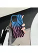 TPU чохол Leaf для Apple iPhone 15 Pro (6.1") Navy Blue / Plum