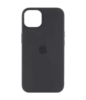 Чохол Silicone case (AAA) full with Magsafe and Animation для Apple iPhone 15 Pro (6.1") Чорний / Black