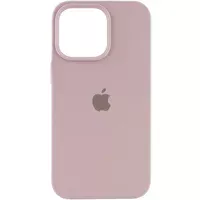Чохол Silicone Case Full Protective (AA) для Apple iPhone 15 Pro (6.1") Сірий / Lavender