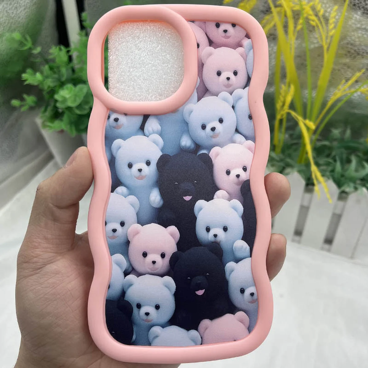 Чохол TPU Cloudy Pictures для Apple iPhone 15 Pro (6.1") Bears