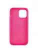 Чехол Silicone Case Full Protective (AA) для Apple iPhone 15 Pro (6.1") Розовый / Barbie pink