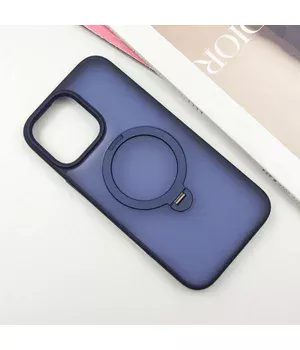 Чехол Ummi Colorful with MagSafe HQ Ring для Apple iPhone 15 Pro (6.1") Dark Blue
