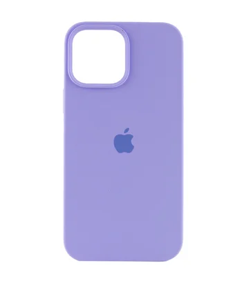 Чохол Silicone Case Full Protective (AA) для Apple iPhone 15 Pro (6.1") Бузковий / Dasheen