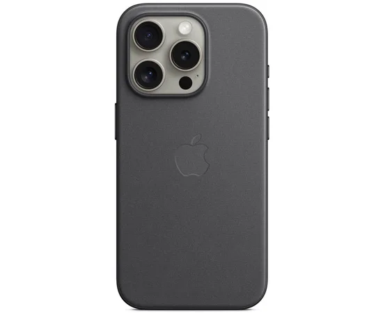 Чехол FineWoven (AAA) with MagSafe для Apple iPhone 15 Pro (6.1") Black