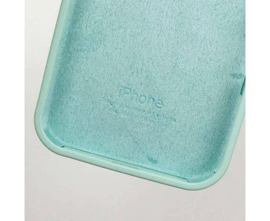 Чохол Silicone Case Full Protective (AA) для Apple iPhone 15 Pro (6.1") Бірюзовий / Turquoise