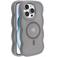 Чехол TPU+PC Undine with MagSafe для Apple iPhone 15 Pro (6.1") Grey