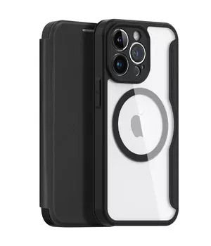 Чехол-книжка Dux Ducis Skin X Pro with MagSafe для Apple iPhone 15 Pro (6.1") Black