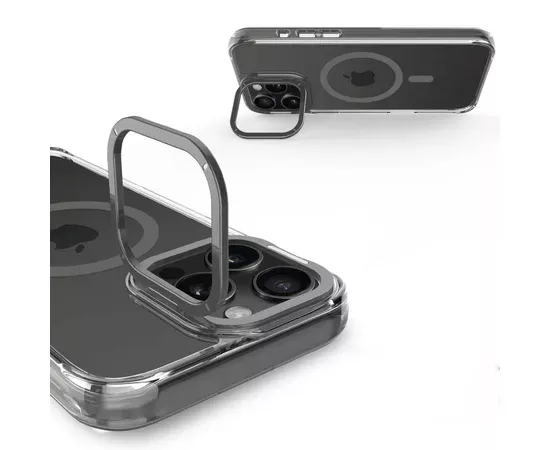 Чохол TPU Space Case Apex with MagSafe для Apple iPhone 15 Pro (6.1") Grey