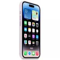 Чохол Silicone Case Full Protective (AA) для Apple iPhone 15 Pro (6.1") Бузковий / Lilac