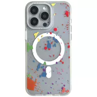 Чехол TPU+PC Flush with MagSafe для Apple iPhone 15 Pro (6.1") White