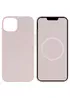 Чохол Silicone case (AAA) full with Magsafe and Animation для Apple iPhone 15 Pro (6.1") Рожевий / Light pink