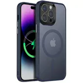 Чехол Ummi Colorful with MagSafe для Apple iPhone 15 Pro (6.1") Синий / Navy Blue