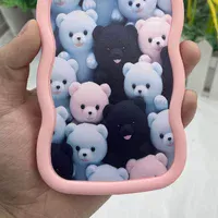 Чохол TPU Cloudy Pictures для Apple iPhone 15 Pro (6.1") Bears