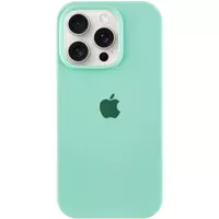 Чехол Silicone Case Full Protective (AA) для Apple iPhone 15 Pro (6.1") Бирюзовый / Turquoise