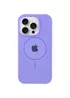 Чохол Silicone Case Full Protective (AA) with MagSafe для Apple iPhone 15 Pro (6.1") Бузковий / Lilac