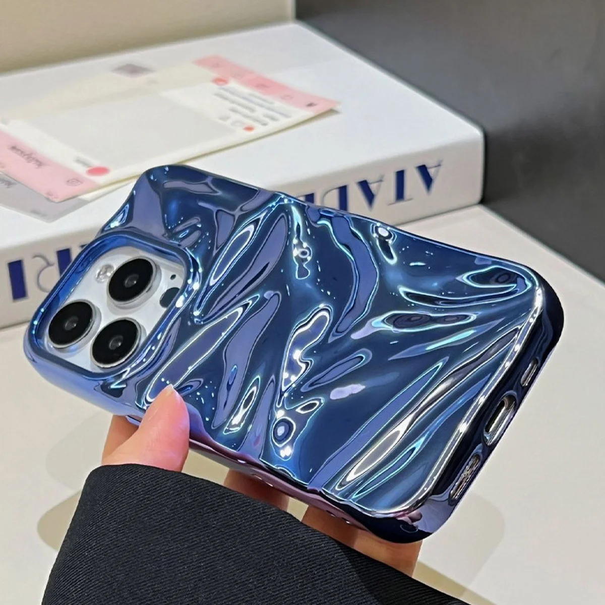 Чехол TPU Sea для Apple iPhone 15 Pro (6.1") Blue
