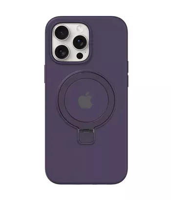 Чохол Silicone Case Full Protective with Ring для Apple iPhone 15 Pro (6.1") Purple Чохол Silicone Case Full Protective with Ring для Apple iPhone 15 Pro (6.1") Purple
