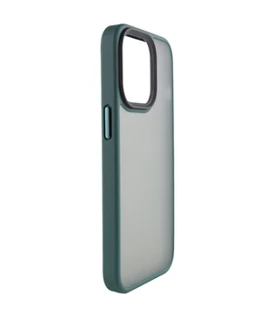 TPU+PC чехол Metal Buttons для Apple iPhone 15 Pro (6.1") Зеленый