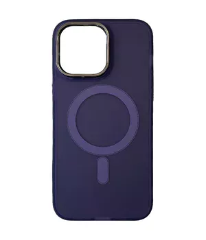 Чохол TPU+PC Lily with MagSafe для Apple iPhone 15 Pro (6.1") Dark Purple