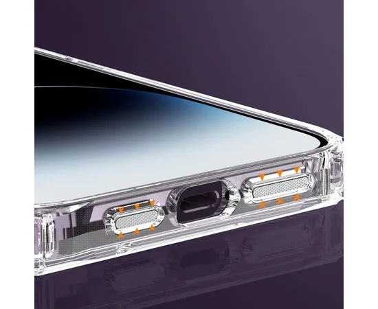 Чохол TPU Gorilla with MagSafe для Apple iPhone 15 Pro (6.1") Clear