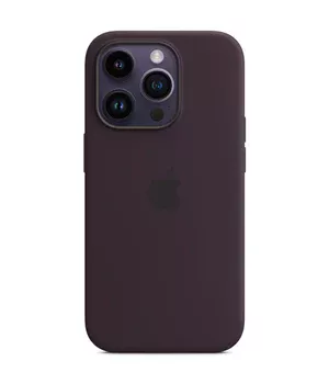 Чехол Silicone Case Full Protective (AA) для Apple iPhone 15 Pro (6.1") Фиолетовый / Elderberry