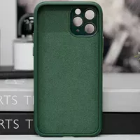 Чохол TPU+Glass Sapphire Midnight with MagSafe для Apple iPhone 15 Pro (6.1") Зелений / Forest green