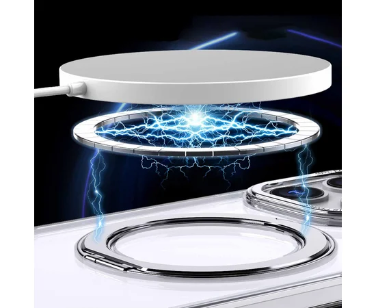 Чохол TPU+PC Empire with MagSafe and Ring для iPhone 15 Pro (6.1") Clear