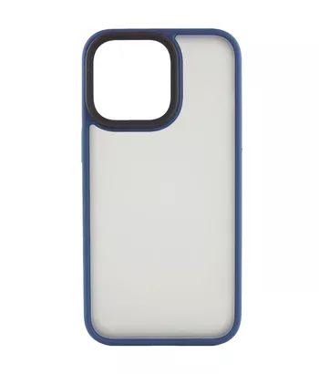 TPU+PC чохол Metal Buttons для Apple iPhone 15 Pro (6.1") Синій