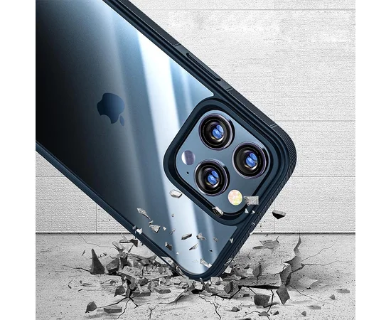 Чехол TPU+PC Pulse для Apple iPhone 15 Pro (6.1") Blue