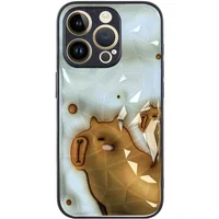 TPU+PC чехол Prisma Fluffie для Apple iPhone 15 Pro (6.1") Capybara