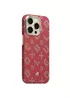 TPU+PC чехол Blueo Gilded Tactile Woven with MagSafe для Apple iPhone 15 Pro (6.1") Red