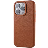 Чохол Syndee with MagSafe для Apple iPhone 15 Pro (6.1") Golden Brown