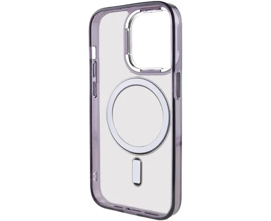 Чехол TPU Iris with MagSafe для Apple iPhone 15 Pro (6.1") Черный