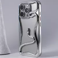 TPU чохол Snake для Apple iPhone 15 Pro (6.1") Silver