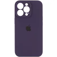 Чохол Silicone Case Full Camera Protective (AA) Apple iPhone 15 Pro (6.1") Фіолетовий / Elderberry